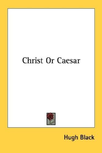 Tapa de Christ Or Caesar