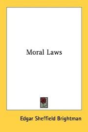 Tapa de Moral laws