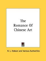 Tapa de The Romance Of Chinese Art