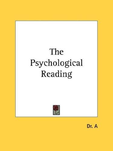 Tapa de The Psychological Reading