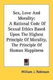 Tapa de Sex, Love And Morality