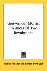 Tapa de Gouverneur Morris