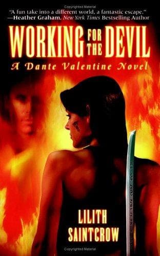 Tapa de Working for the Devil (Dante Valentine, Book 1)