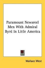 Tapa de Paramount Newsreel Men With Admiral Byrd In Little America