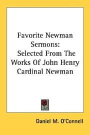 Tapa de Favorite Newman Sermons