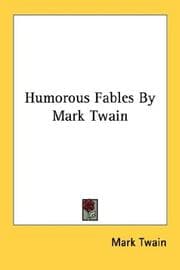 Tapa de Humorous Fables By Mark Twain