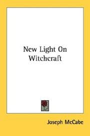 Tapa de New Light On Witchcraft