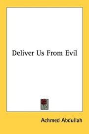 Tapa de Deliver us from evil