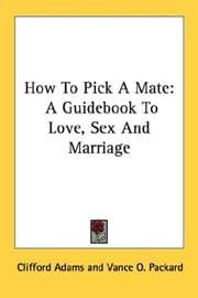 Tapa de How To Pick A Mate