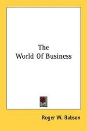 Tapa de The World Of Business