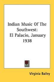 Tapa de Indian Music Of The Southwest