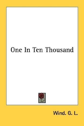 Tapa de One In Ten Thousand