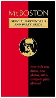 Tapa de Mr. Boston, official bartender's and party guide