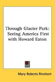 Tapa de Through Glacier Park