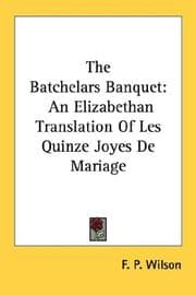 Tapa de The Batchelars Banquet