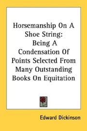 Tapa de Horsemanship On A Shoe String