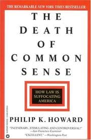 Tapa de The death of common sense
