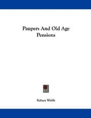 Tapa de Paupers and old age pensions