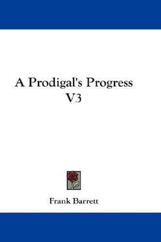 Tapa de A Prodigal's Progress V3