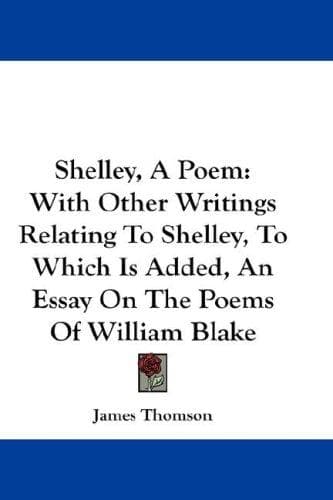Tapa de Shelley, A Poem