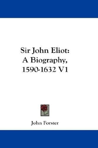 Tapa de Sir John Eliot