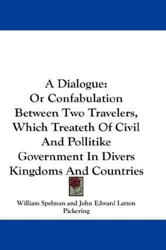 Tapa de A Dialogue