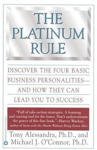 Tapa de The Platinum Rule
