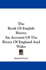 Tapa de The Book Of English Rivers