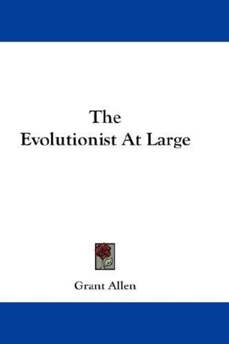 Tapa de The Evolutionist At Large