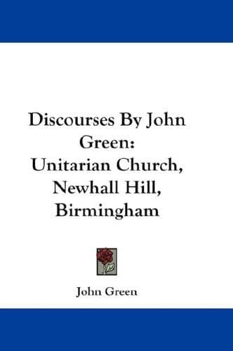Tapa de Discourses By John Green