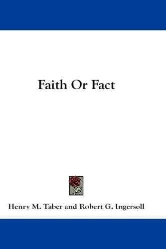 Tapa de Faith Or Fact