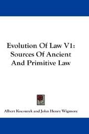 Tapa de Evolution Of Law V1