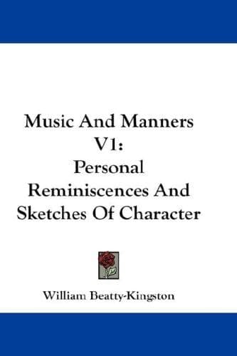 Tapa de Music And Manners V1