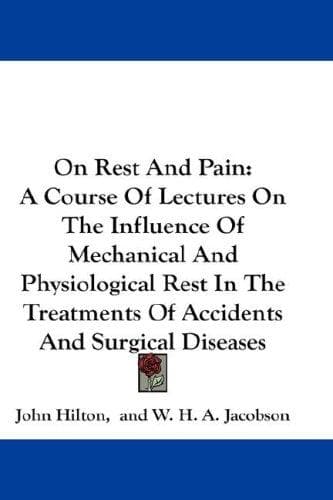 Tapa de On Rest And Pain