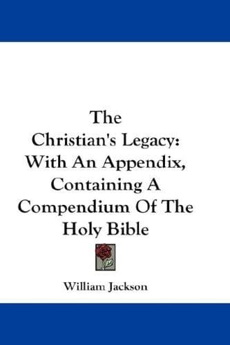 Tapa de The Christian's Legacy