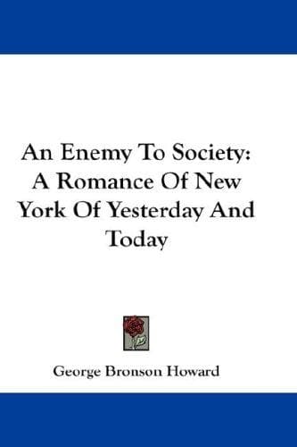 Tapa de An Enemy To Society