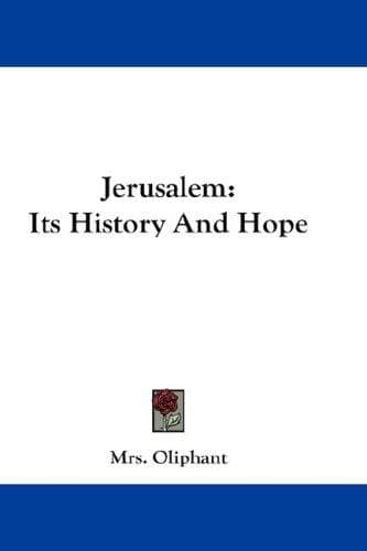 Tapa de Jerusalem