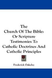 Tapa de The Church Of The Bible