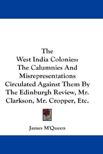 Tapa de The West India Colonies