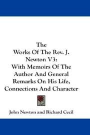 Tapa de The Works Of The Rev. J. Newton V3