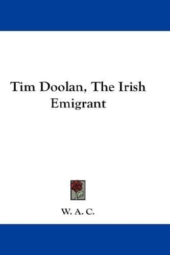Tapa de Tim Doolan, The Irish Emigrant