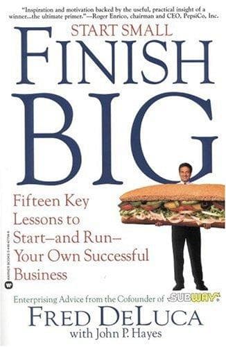 Tapa de Start Small, Finish Big