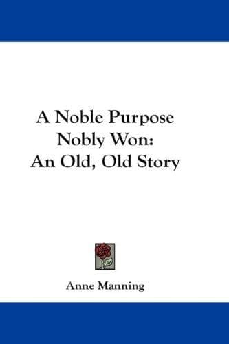 Tapa de A Noble Purpose Nobly Won