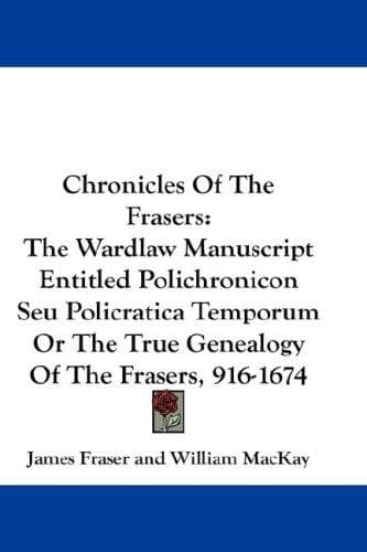 Tapa de Chronicles Of The Frasers