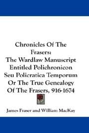 Tapa de Chronicles Of The Frasers
