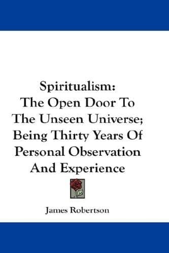 Tapa de Spiritualism