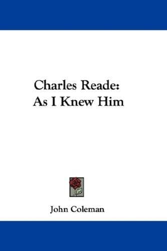 Tapa de Charles Reade