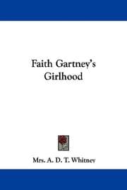 Tapa de Faith Gartney's Girlhood