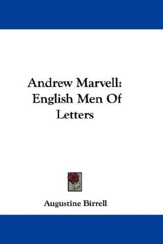 Tapa de Andrew Marvell