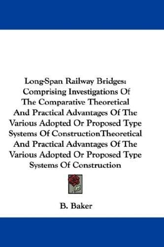 Tapa de Long-Span Railway Bridges